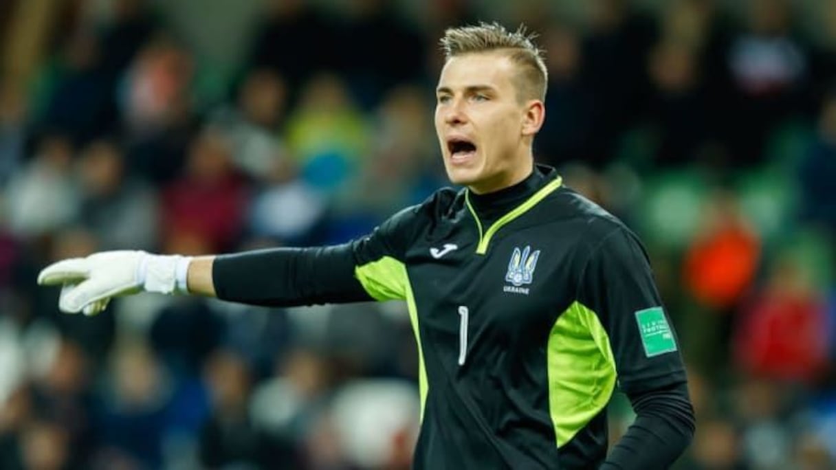 Andriy Lunin, gardien du Real Madrid.