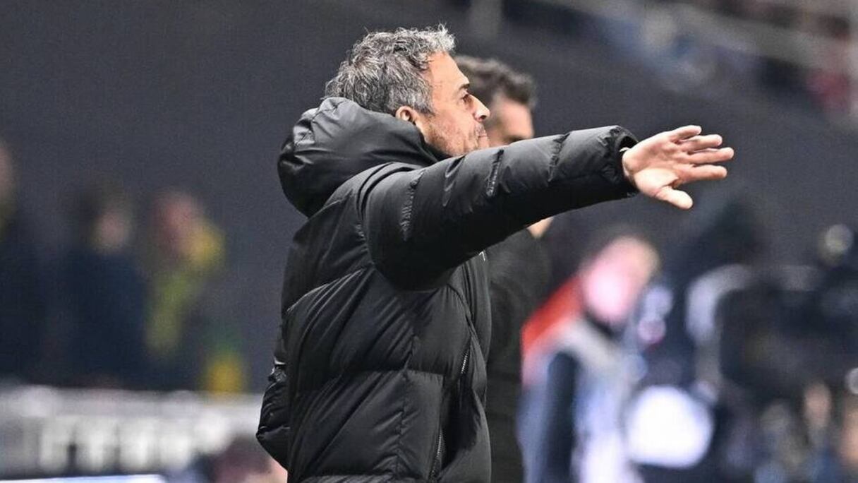 Luis Enrique, entraineur du Paris Saint-Germain.