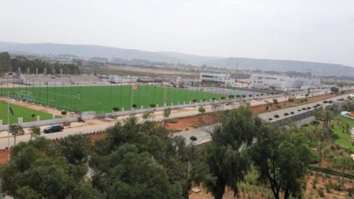 Une vue du complexe footballistique de Saïdia.