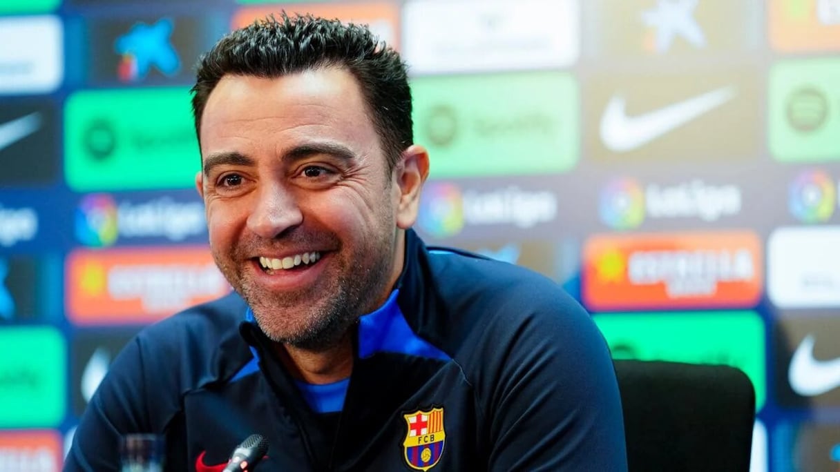 Xavi, entraineur du FC Barcelone.