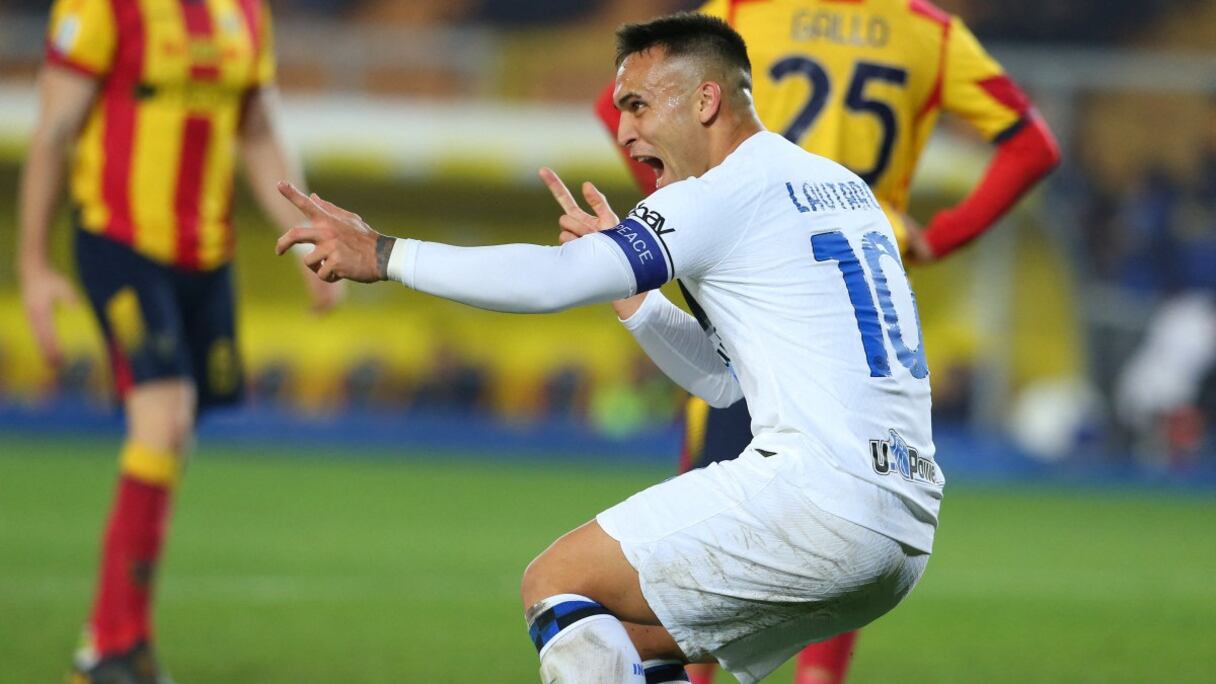 Lautaro Martinez, le capitaine de l'Inter Milan.