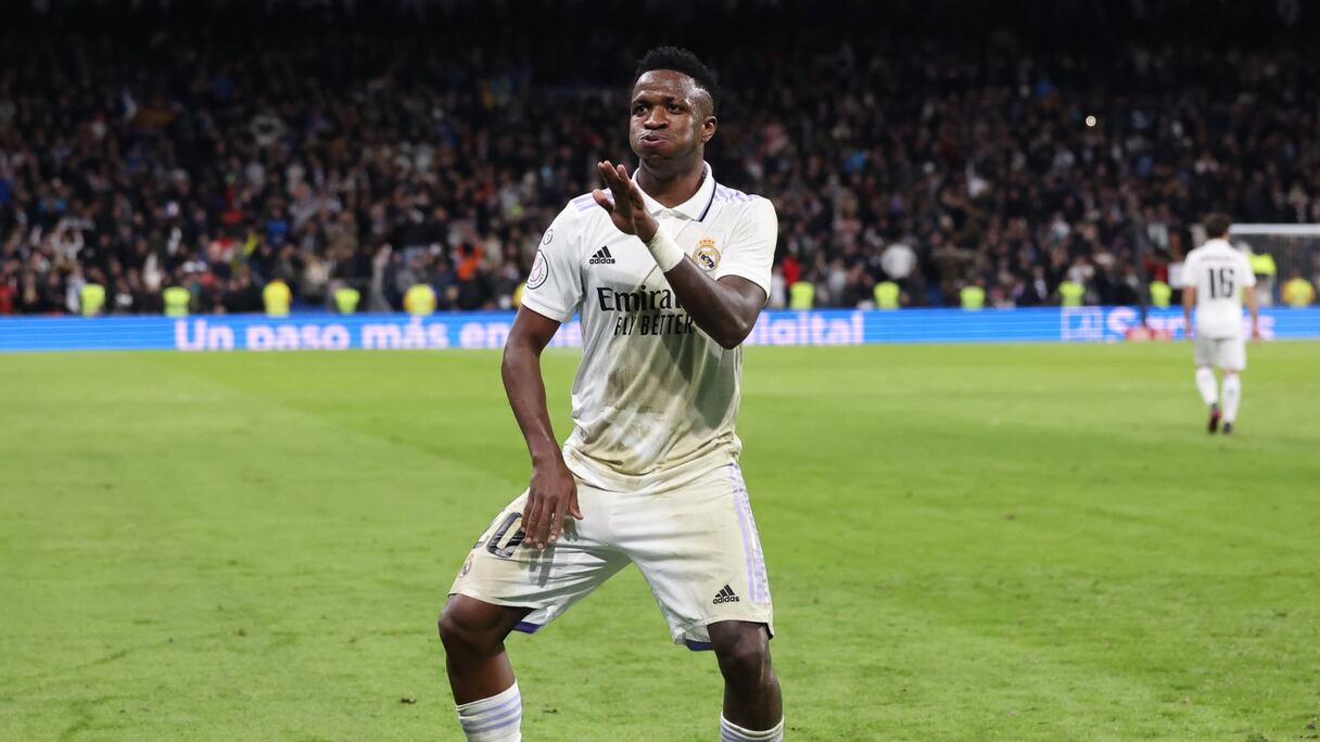 Vinicius Jr, attaquant brésilien du Real Madrid.
