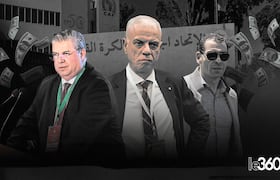 Charaf-Eddine Amara, Djahid Zefizef et Kheïreddine Zetchi, anciens présidents de la FAF.