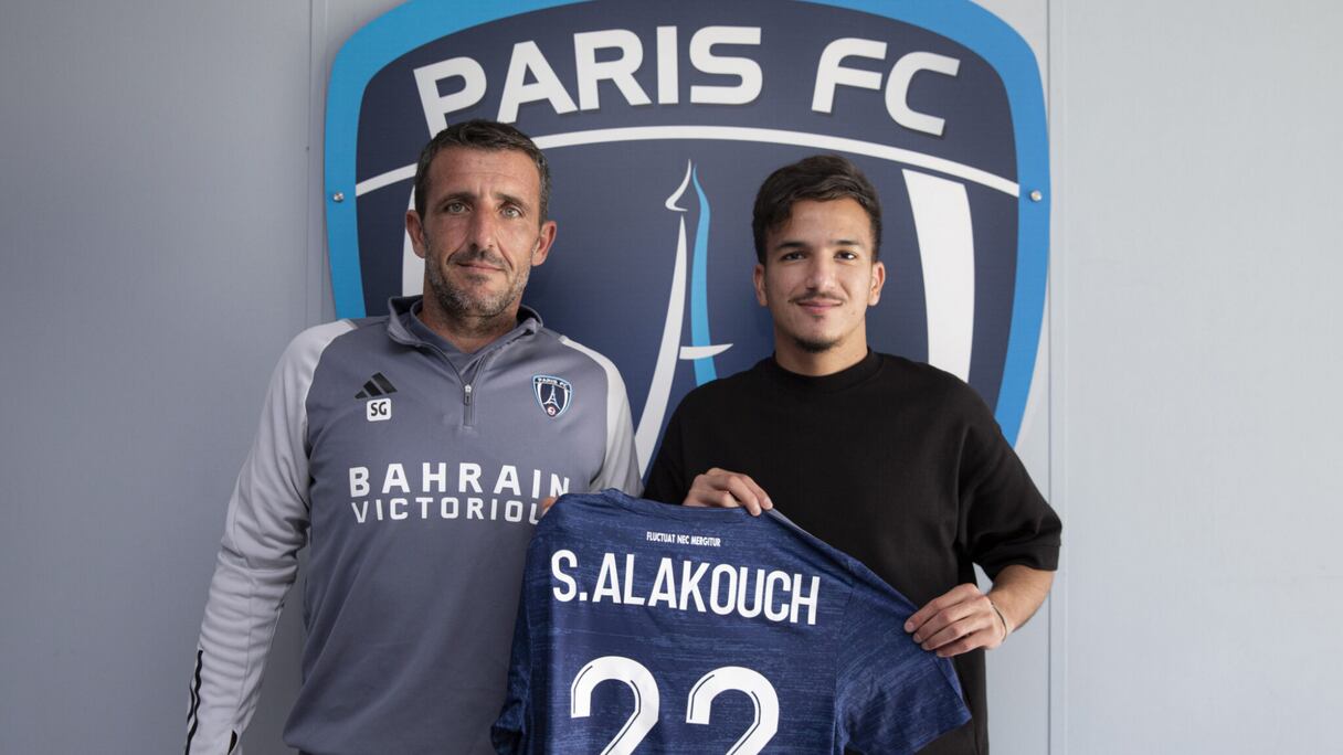 Sofiane Alakouch a rejoint le Paris FC en prêt en août 2023.