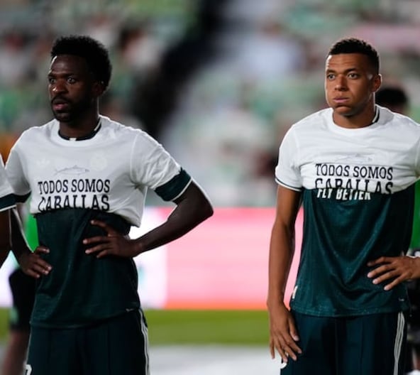 Kylian Mbappé et Vinicius Jr