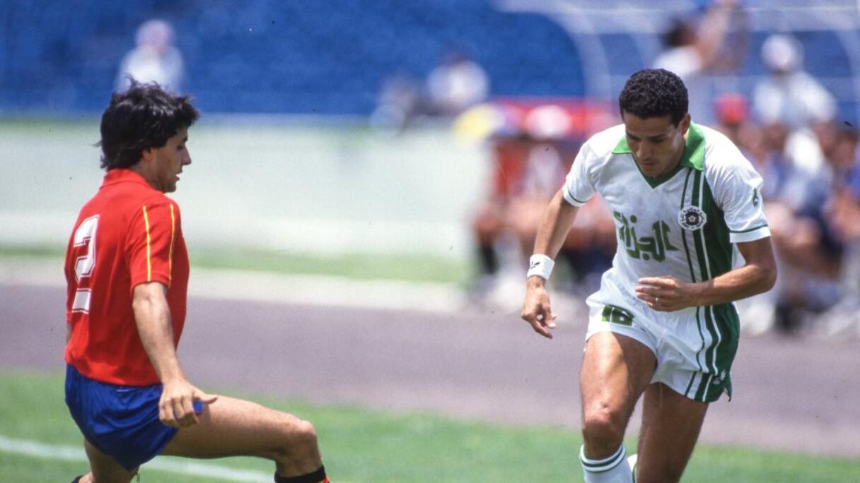 Faouzi Mansouri, ancien international algérien.