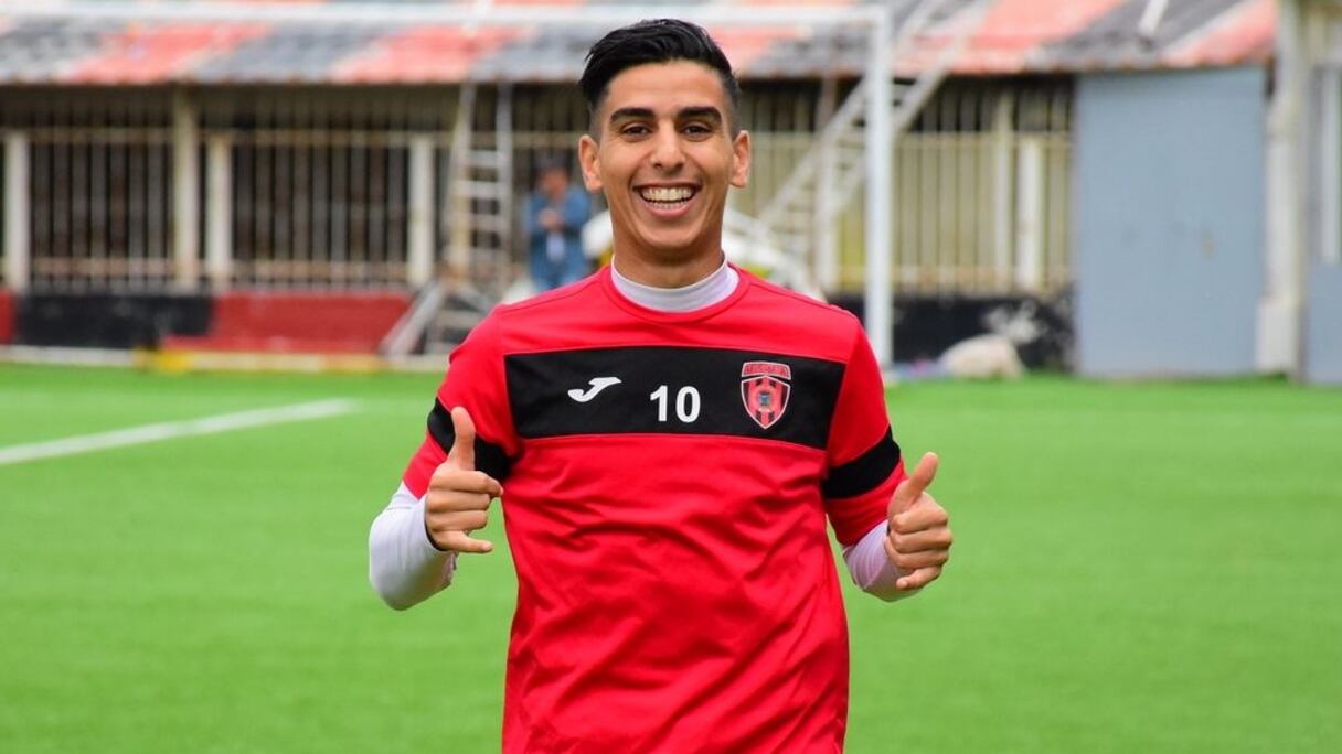 L’international libyen Muaid Ellafi.