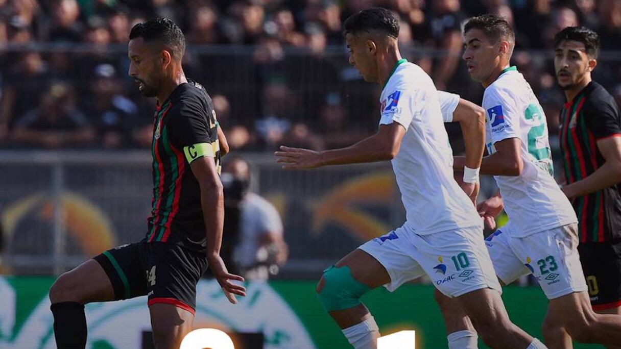 Séquence du match Raja-AS FAR au Complexe Mohammed V, le 3 septembre 2023.
