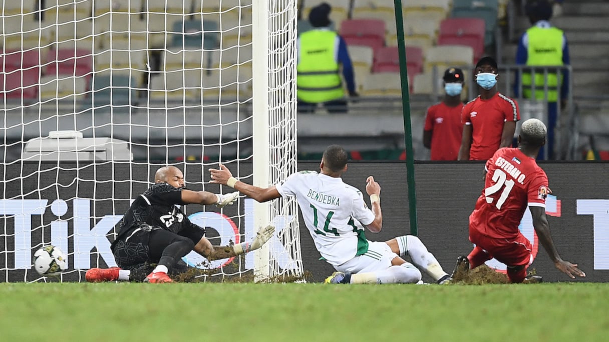 Le but de la victoire de la Guinée équatoriale contre l'Algérie, le 16 janvier 2022.