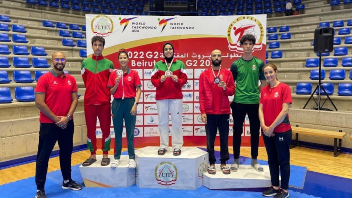 Taekwondo/Open international de Beyrouth: la sélection marocaine remporte 3 médailles