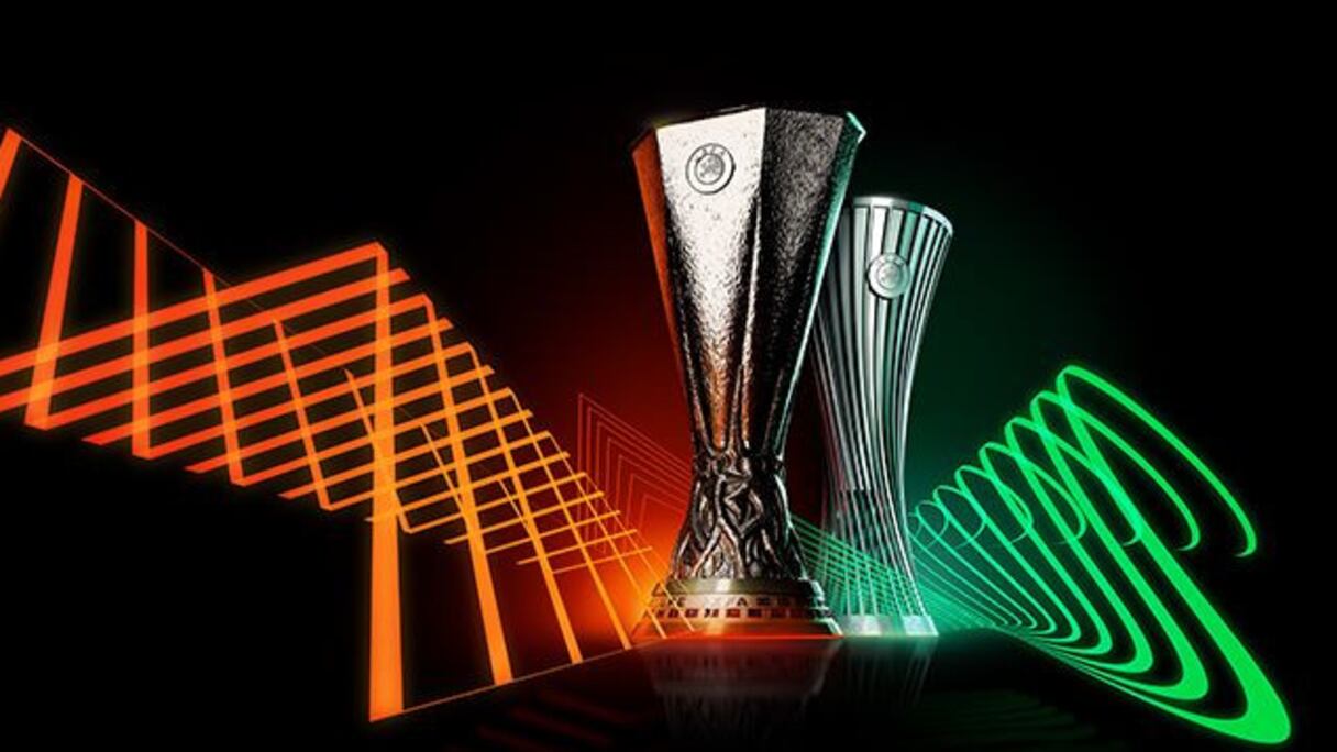 Le trophée de l'Europa League.