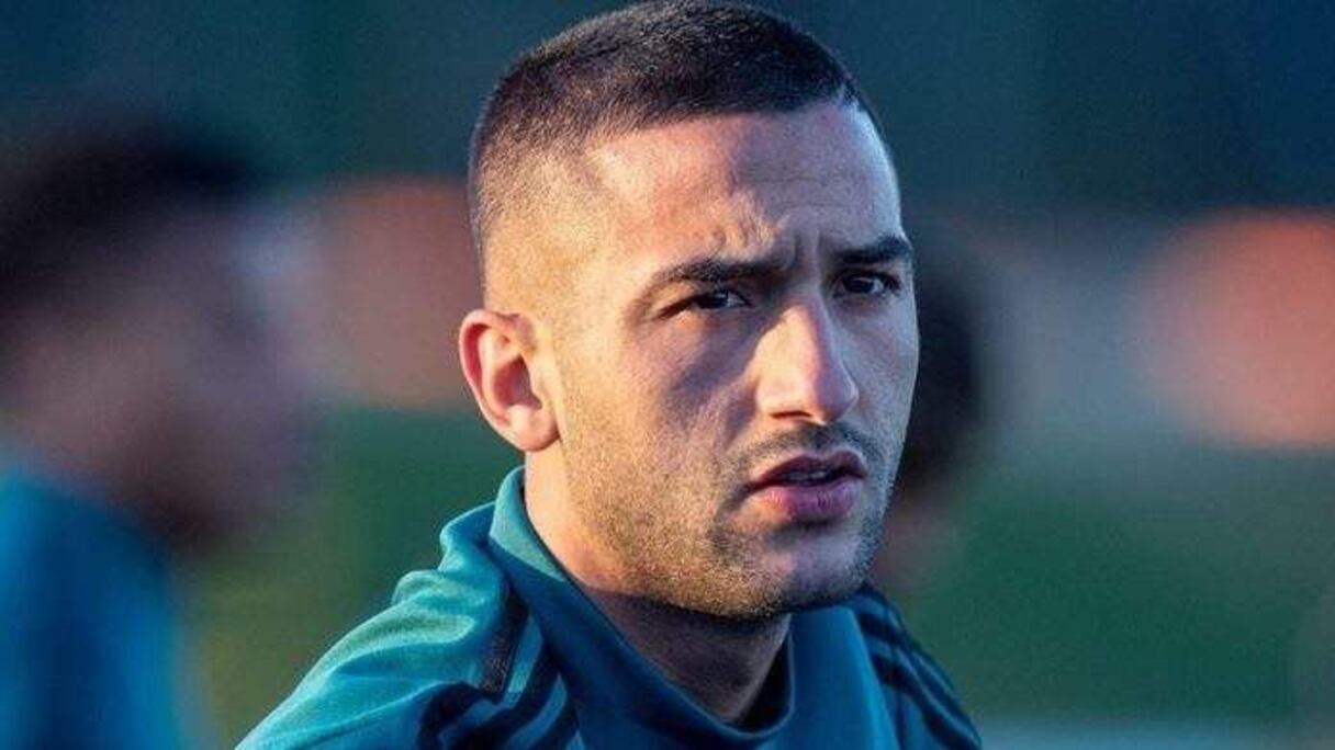 Hakim Ziyech, milieu de terrain de Chelsea.
