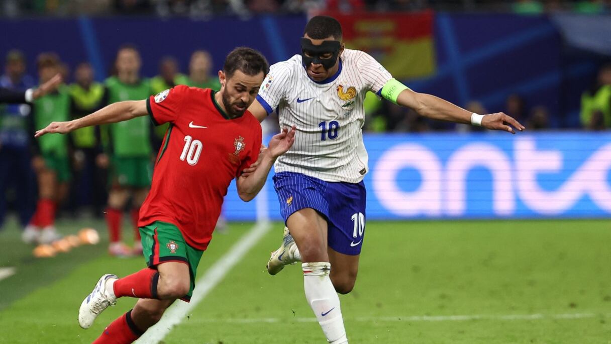 Kylian Mbappé et Bernardo Silva.