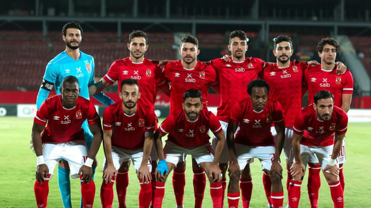 Le onze de départ d'Al Ahly.