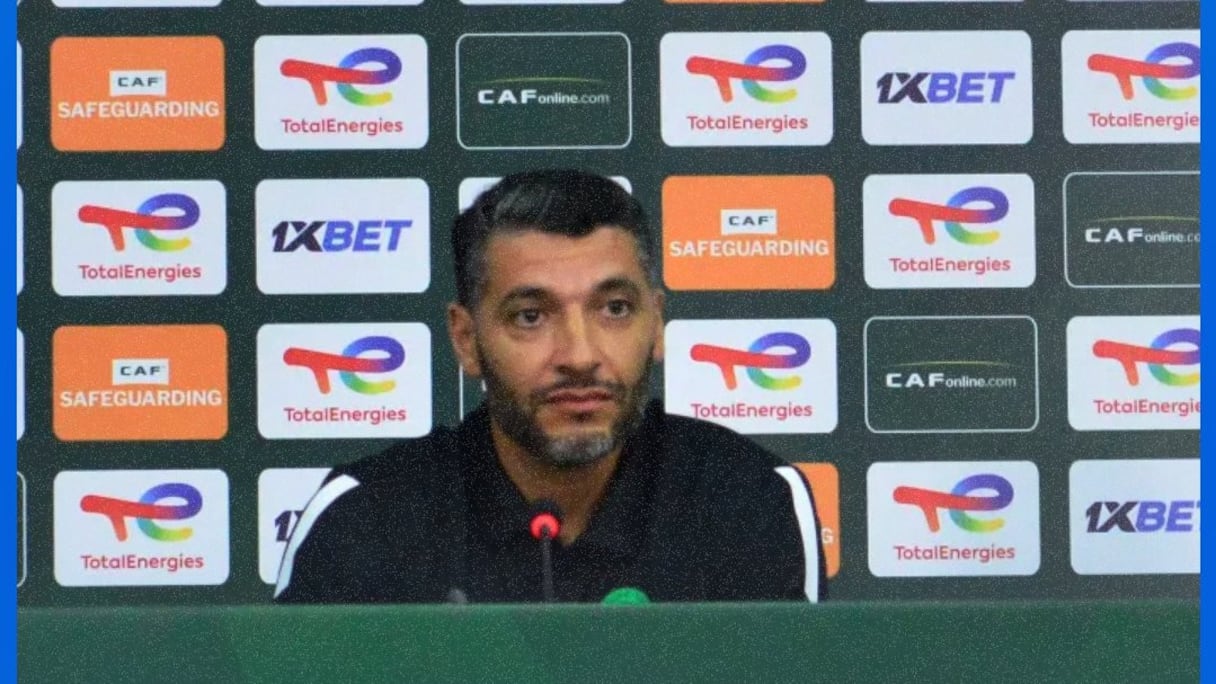 Issame Charaï, entraineur des Lionceaux de l'Atlas U23.