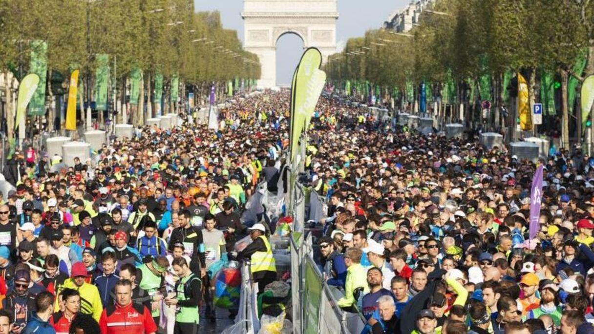Image d'une précédente édition du Marathon de Paris.
