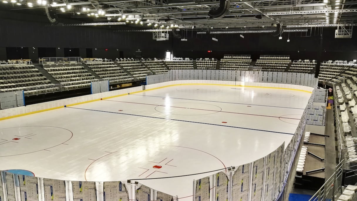 Une patinoire de hockey sur glace en France. (Photo d'illustration).