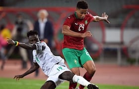 Ayoub El Amloud, défenseur du Wydad et de l'équipe nationale.