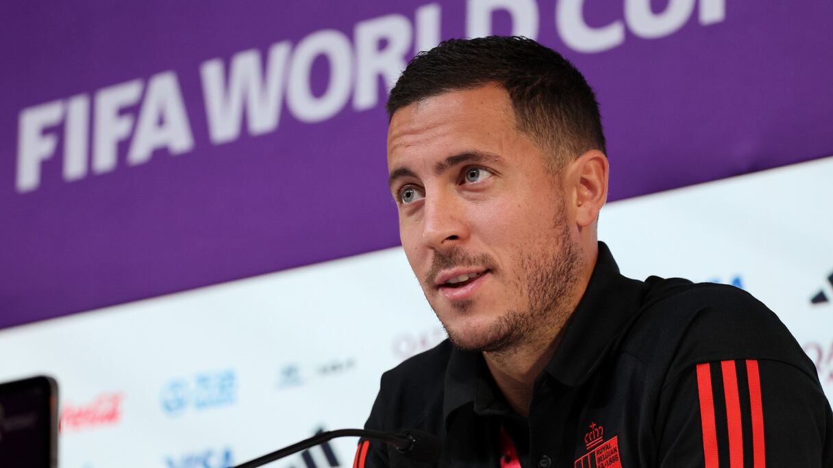 Eden Hazard, capitaine de la Belgique.