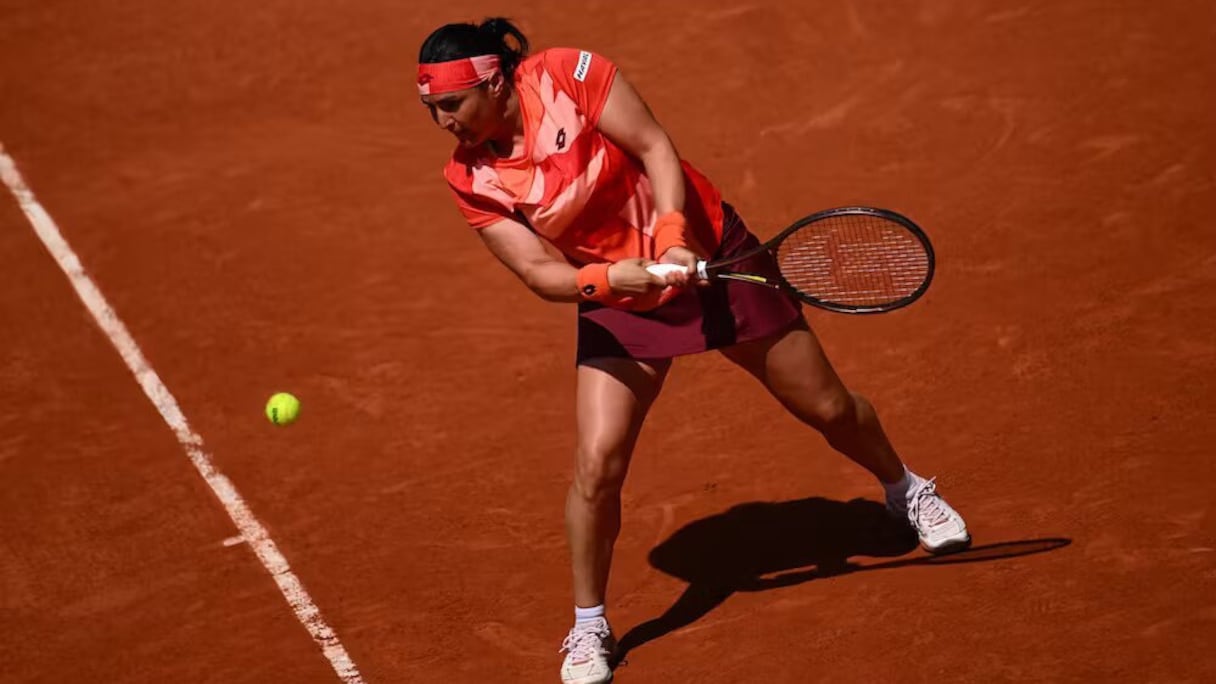 Ons Jabeur à Roland-Garros 2023.