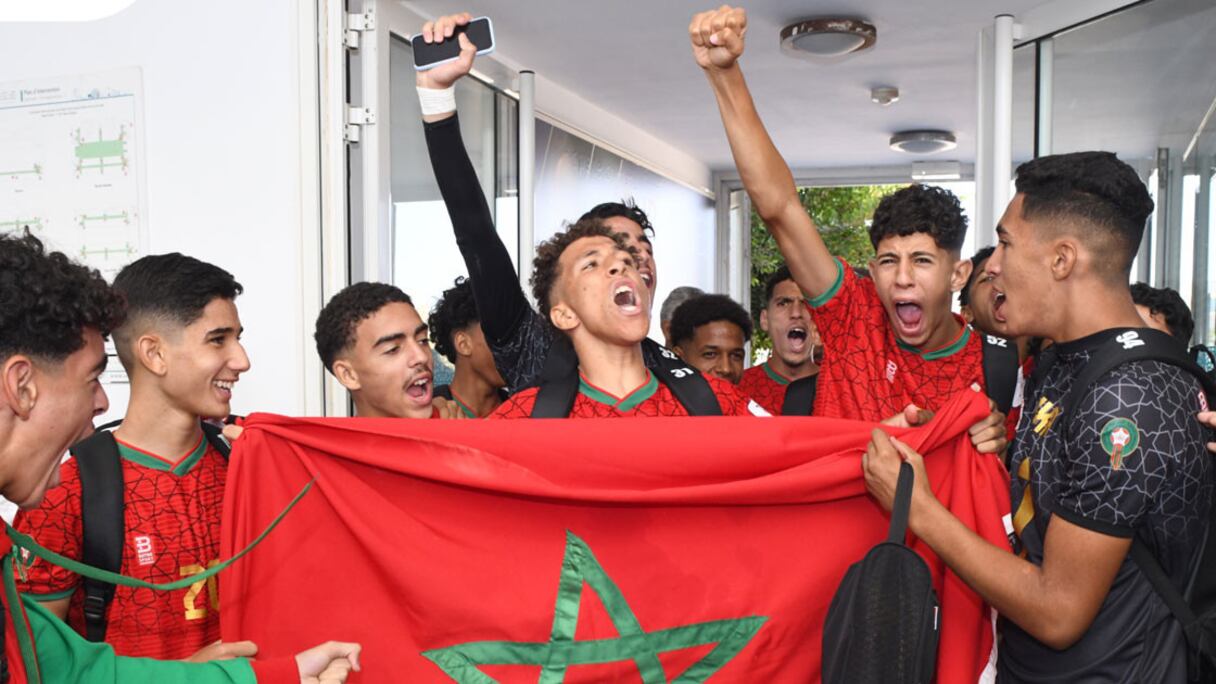 L'équipe nationale scolaire.