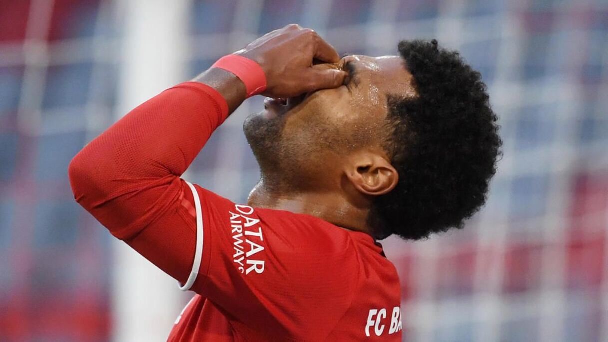 Serge Gnabry, attaquant du Bayern Munich.