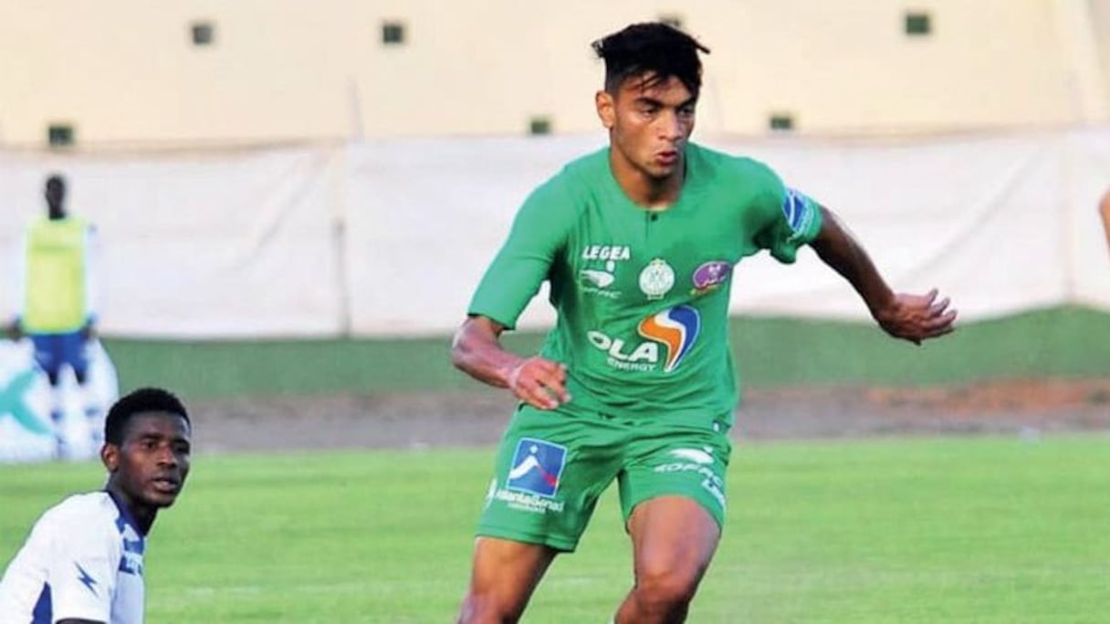 Abdelilah Madkour, défenseur du Raja de Casablanca.