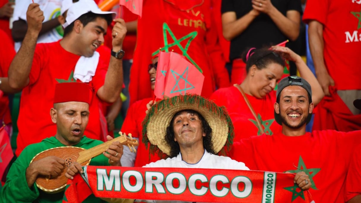 Dolmy, célèbre supporter des Lions de l'Atlas.