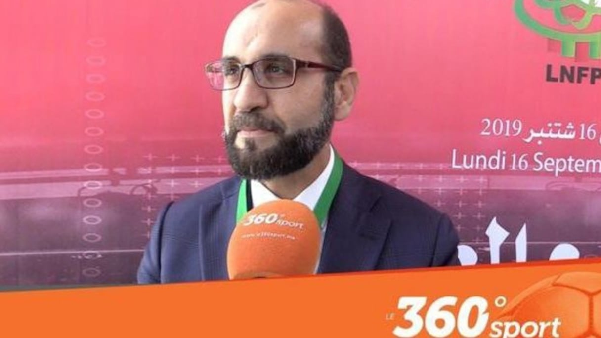 Anis Mahfoud (à gauche), ici avec les deux anciens présidents du Raja, Jawad Ziyat et Rachid Andaloussi.