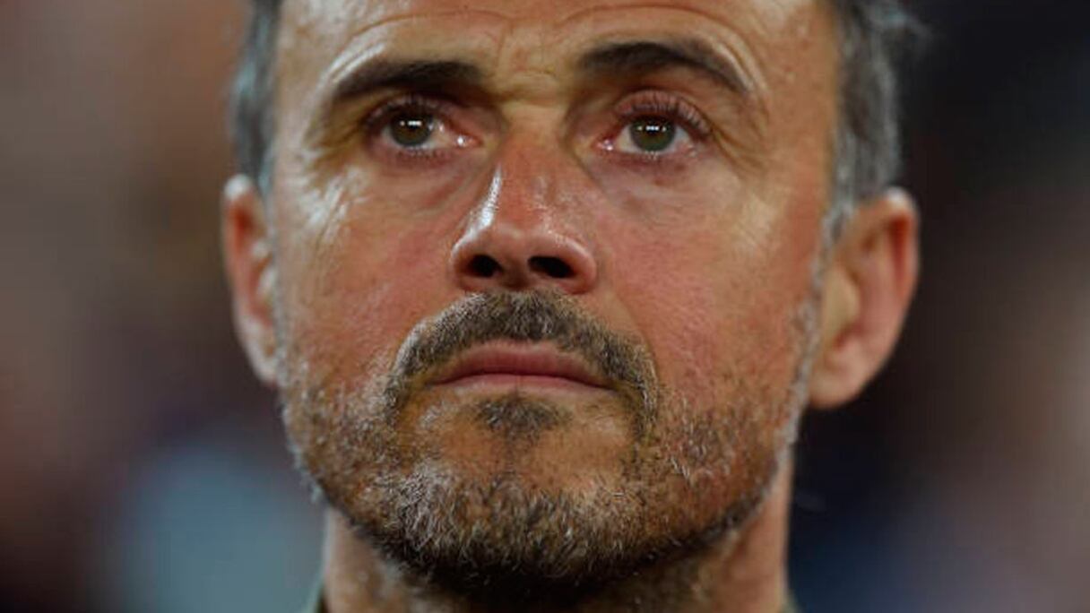 Luis Enrique, entraineur de l'équipe nationale espagnole de football.