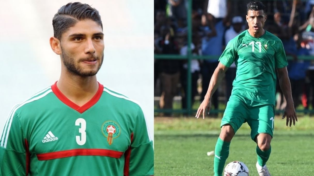 Achraf Lazaar (à gauche) et Nabil Dirar.