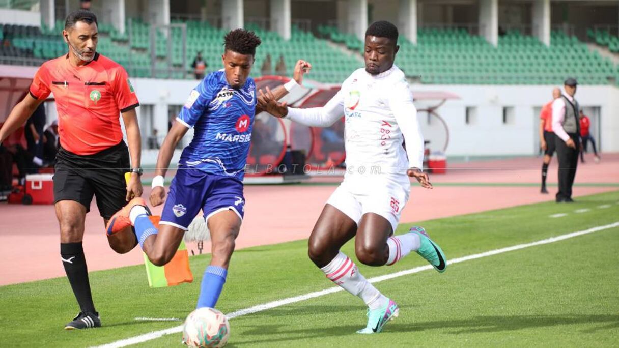 Duel Hassania d’Agadir-Jeunesse sportive Soualem.