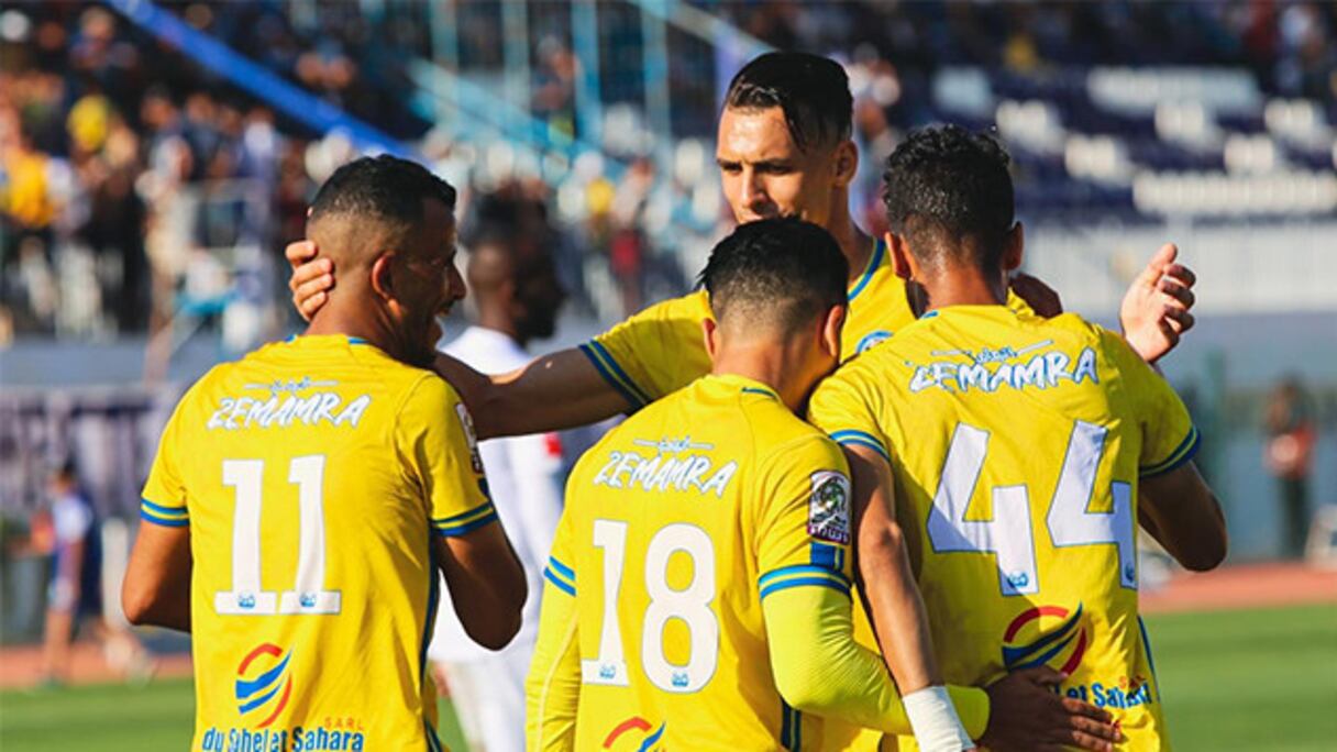 Les joueurs de la Renaissance Zemamra.