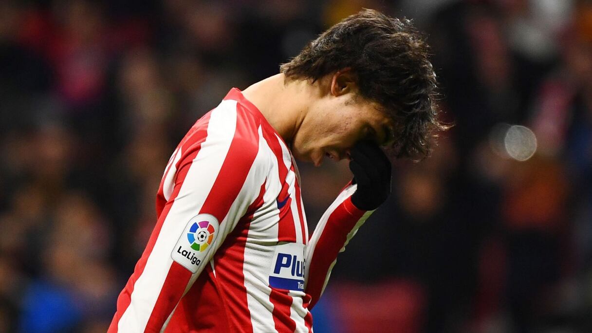 João Félix, milieu de terrain de l'Atlético de Madrid.