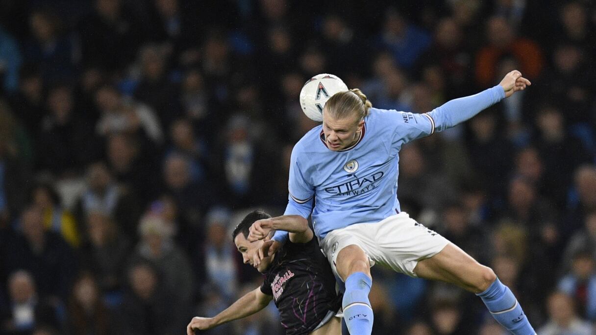 Erling Haaland, buteur du Man City