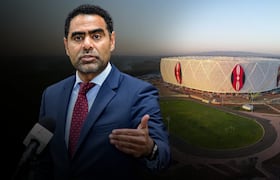 Hussein Mohammed (fédération kenya) et le stade Kasarani le stade
