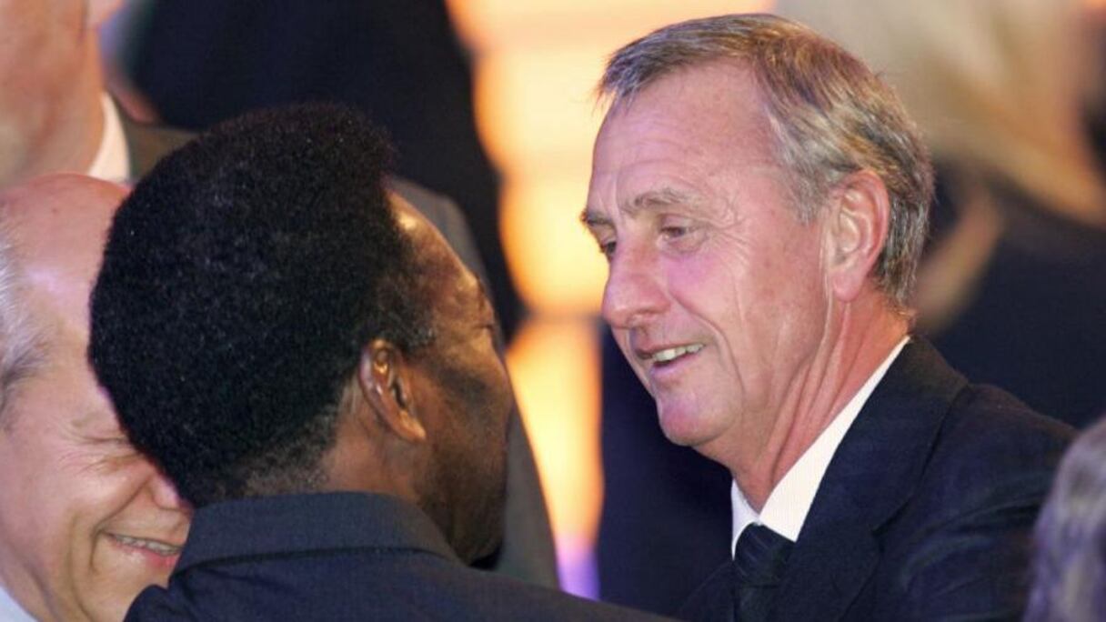 Quand deux légendes se croisent
Cruyff et Pelé en 2005.