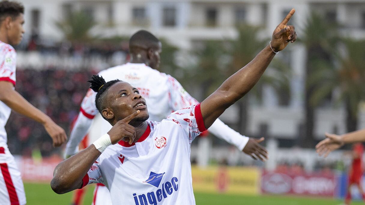 Ade Oguns, attaquant du Wydad.