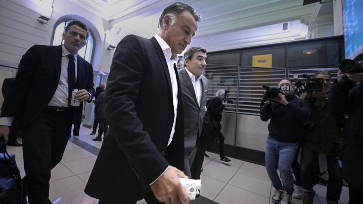 Christophe Galtier à Nice, le vendredi 15 décembre 2023.