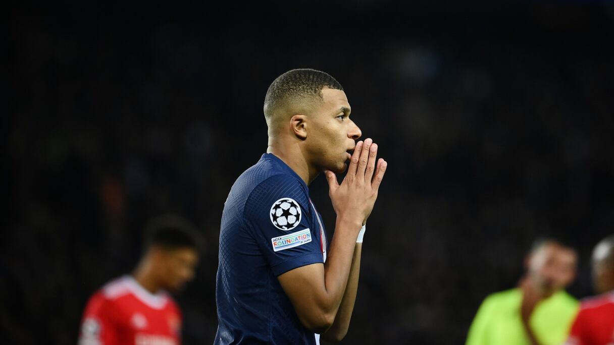 Kylian Mbappé, joueur du PSG.
