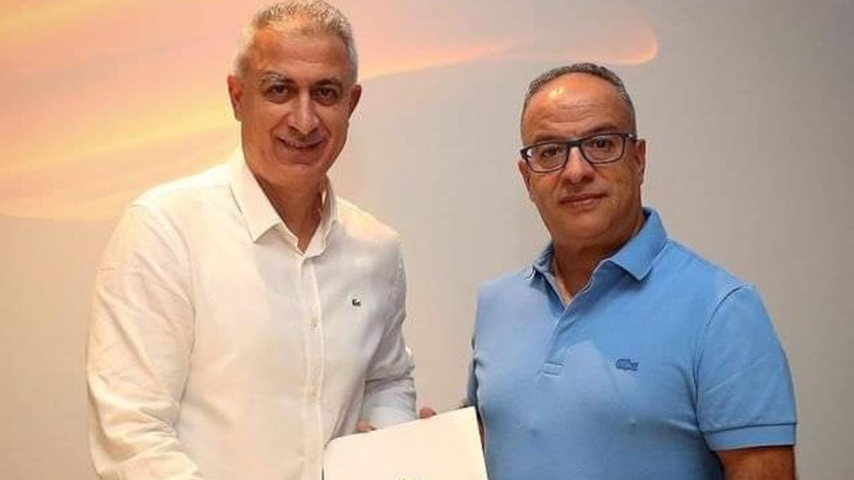 Mondher Kebaier et Aziz El Badraoui.