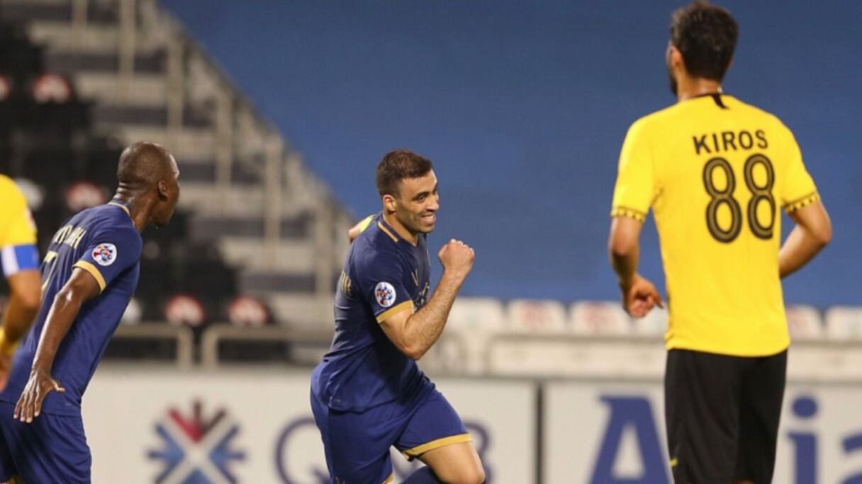 Abderrazak Hamdallah, serial buteur.