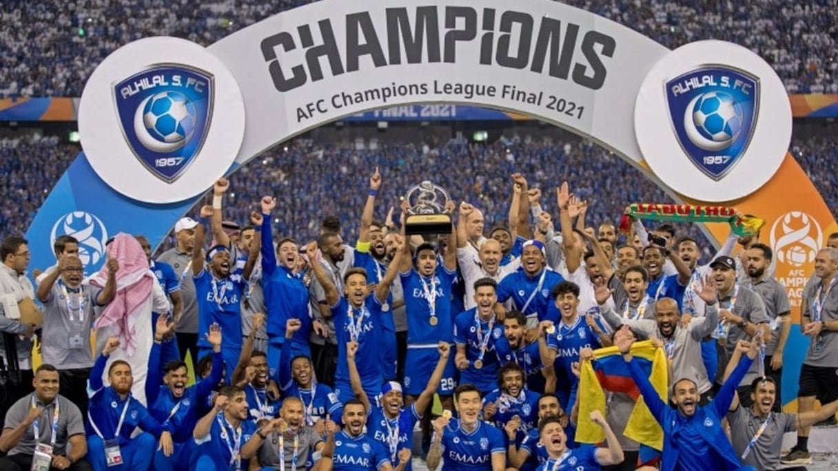 Al-Hilal FC, vainqueur de la Ligue des champions asiatique.