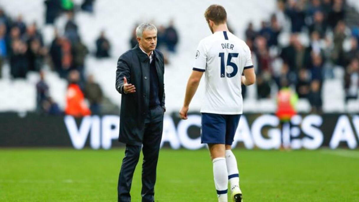 José Mourinho et Eric Dier.