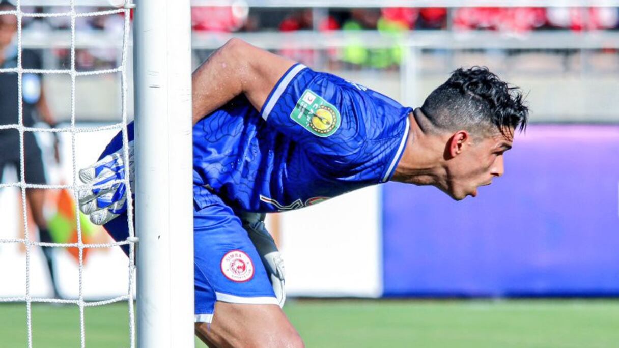 Ayoub Lakred, sous le maillot de Simba SC.