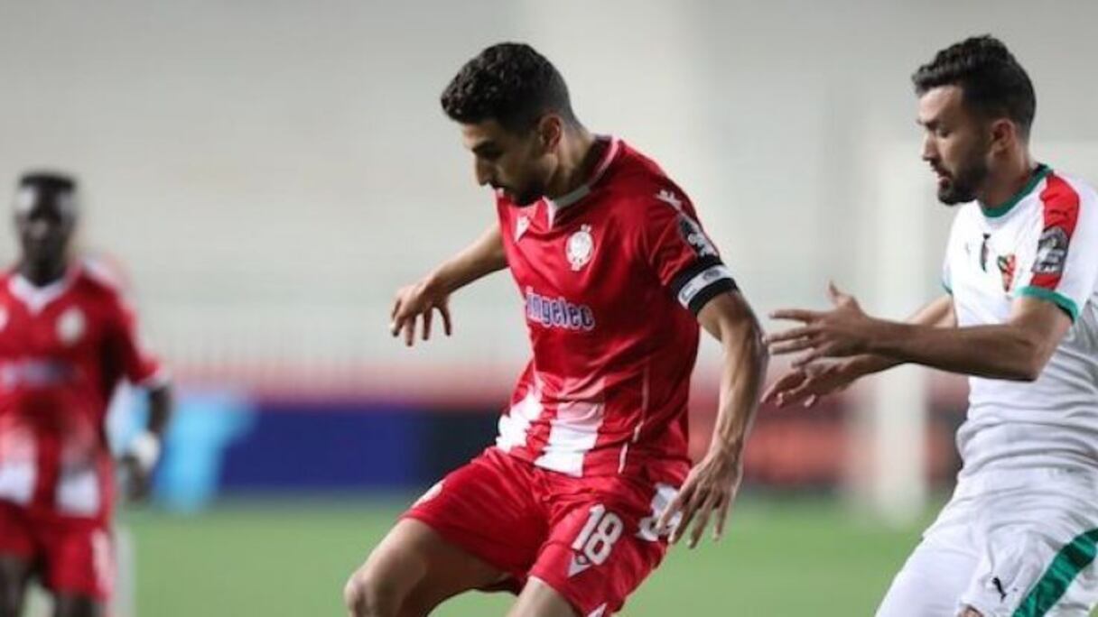 Walid El Karti, meneur de jeu polyvalent du Wydad.