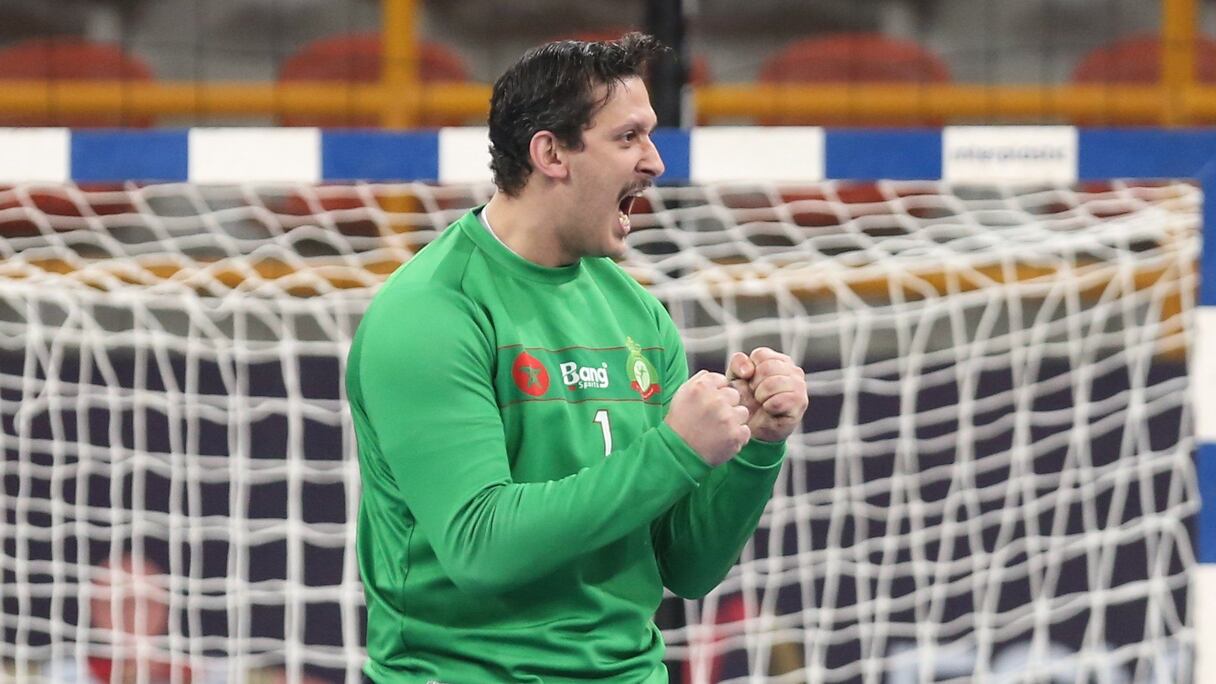 Yassine Idrissi, portier de l'Equipe nationale.