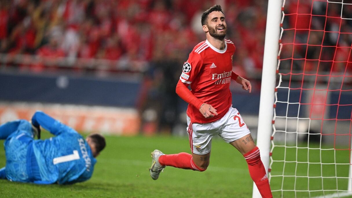 Rafa Silva, attaquant de Benfica.