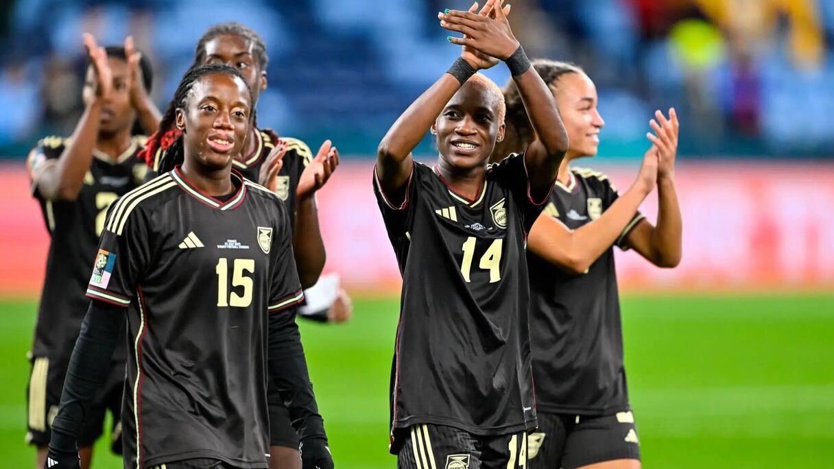 Les joueuses de la Jamaïque au Mondial féminin 2023.