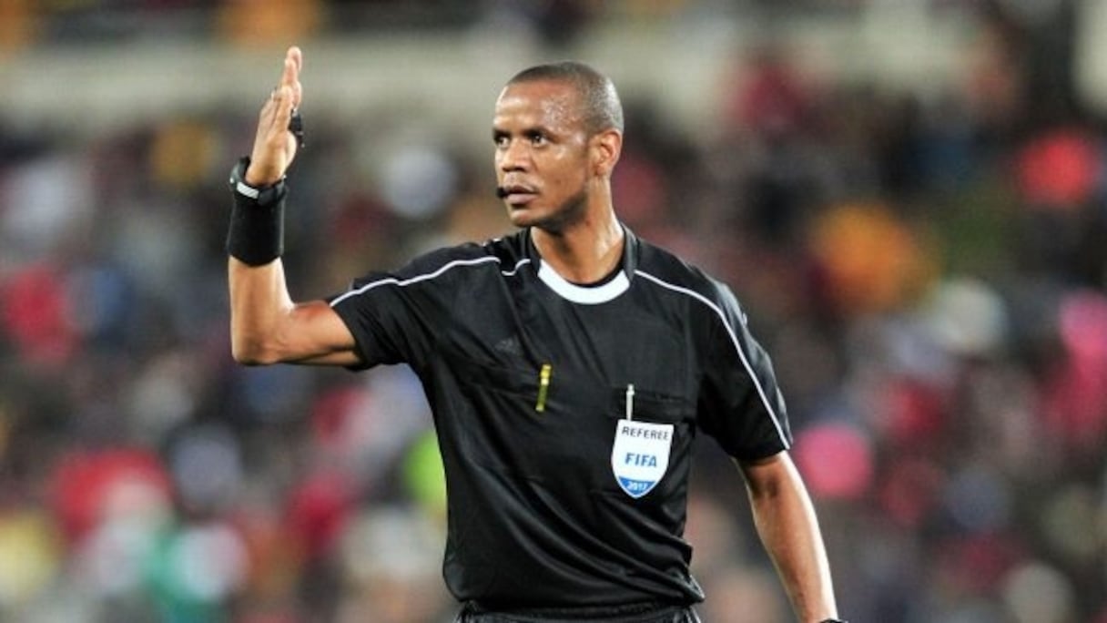 L'arbitre zambien Janny Sikazwe.